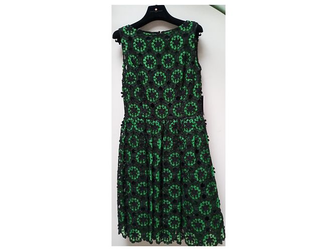 Vestido Dolce & Gabbana de algodón verde - vista 2