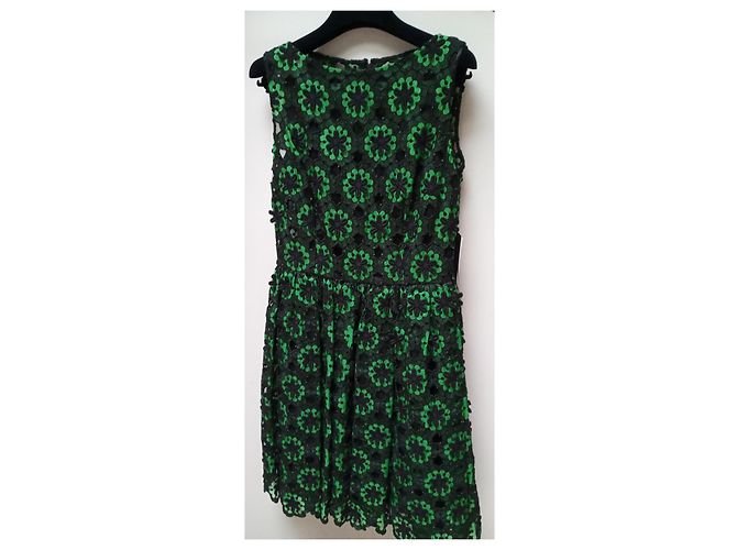 Vestido Dolce & Gabbana de algodón verde - vista 3