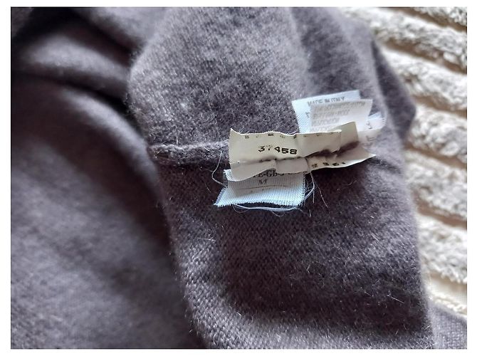 Ärmelloser Pullover Brunello Cucinelli grau aus Kaschmir 42 - Ansicht 6
