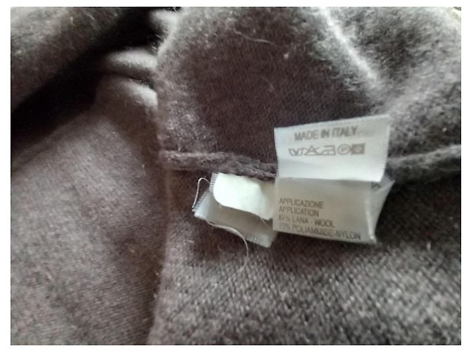 Ärmelloser Pullover Brunello Cucinelli grau aus Kaschmir 42 - Ansicht 7