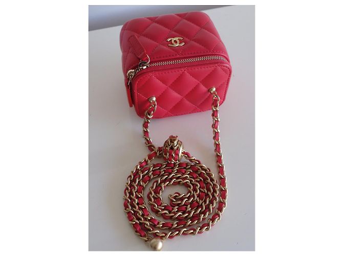 Timeless Clássica mini clutch Chanel Rosa - vista 10