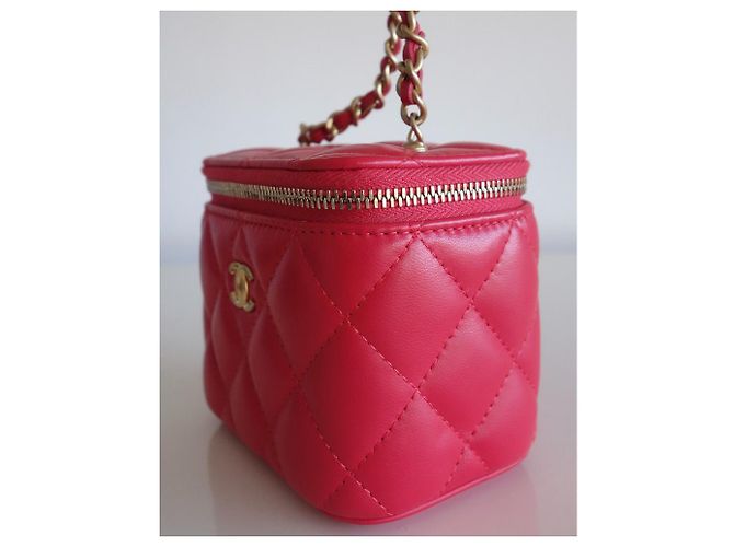 Timeless Clássica mini clutch Chanel Rosa - vista 3