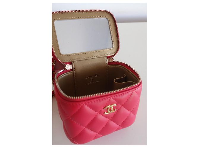 Timeless Clássica mini clutch Chanel Rosa - vista 4