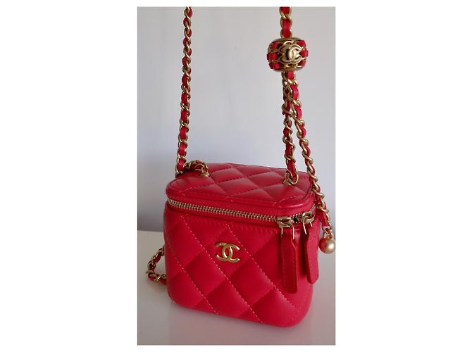 Timeless Clássica mini clutch Chanel Rosa - vista 7