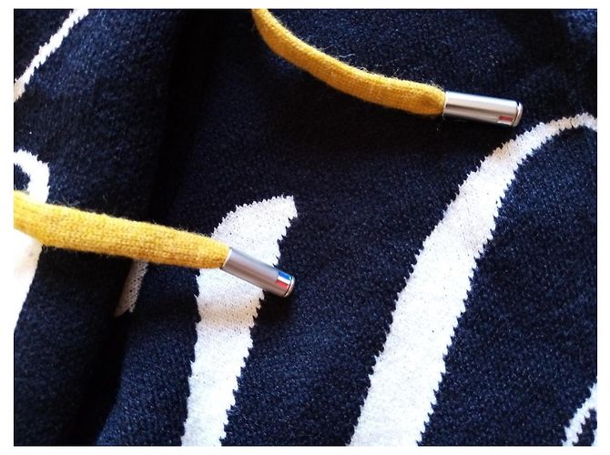 Autre Marque Pantaloncini Rhude Logo Intarsia Blu - vista 2