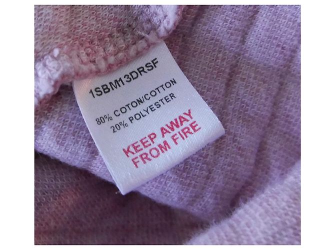 Vestido de Niña Dior Rosa Logo Acolchado - vista 5