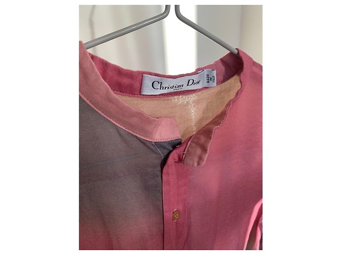 Dior Bluse aus Baumwolle mehrfarbig Mehrfarben - Ansicht 2