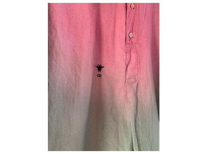 Dior Bluse aus Baumwolle mehrfarbig Mehrfarben - Ansicht 3