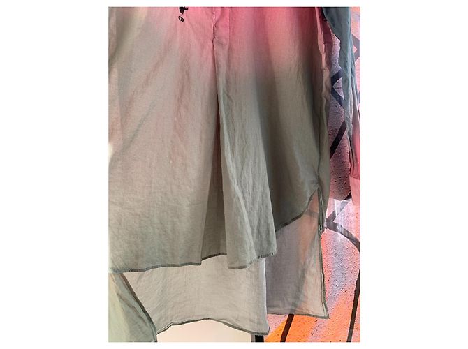 Dior Bluse aus Baumwolle mehrfarbig Mehrfarben - Ansicht 4