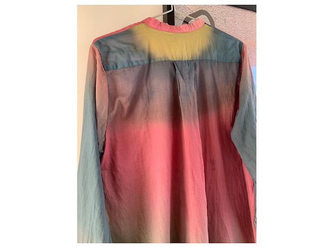 Dior Bluse aus Baumwolle mehrfarbig Mehrfarben - Ansicht 6