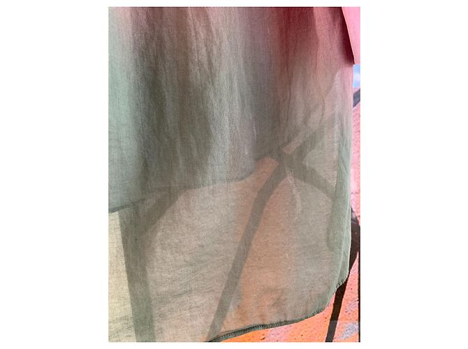 Dior Bluse aus Baumwolle mehrfarbig Mehrfarben - Ansicht 7