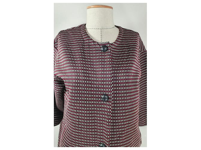 Autre Marque OTTOD'AME Abrigo Blazer Largo Multicolor - vista 2