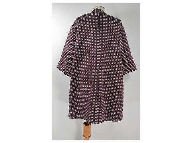 Autre Marque OTTOD'AME Abrigo Blazer Largo Multicolor - vista 4