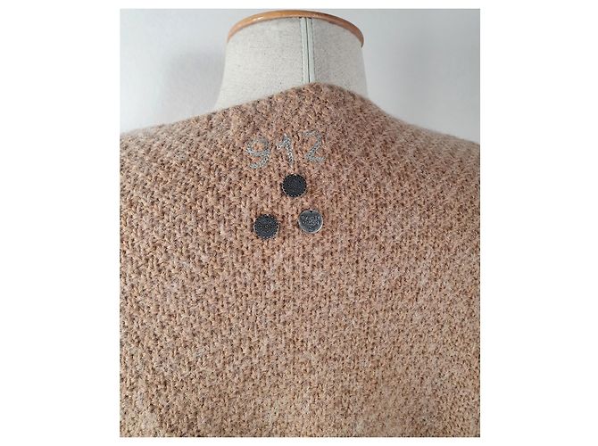 Strickjacke Odd Molly Braun Wolle Alpaka - Ansicht 3