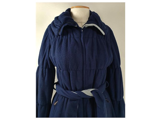 Giacca Colombo in cashmere blu - vista 2