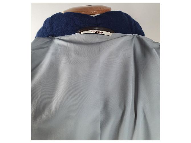 Giacca Colombo in cashmere blu - vista 8