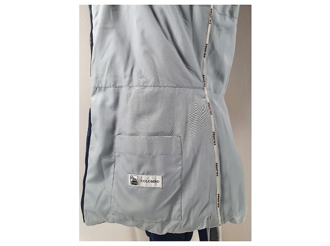 Giacca Colombo in cashmere blu - vista 9