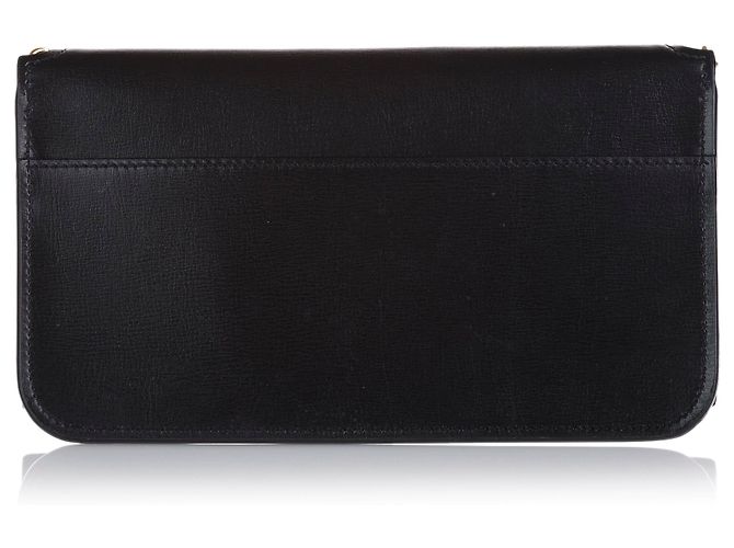 Yves Saint Laurent Porta telefono Cassandre con monogramma nero YSL - vista 3