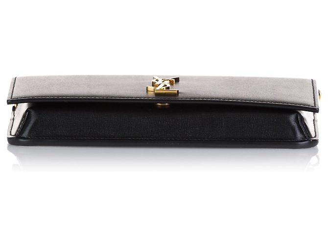 Yves Saint Laurent Porta telefono Cassandre con monogramma nero YSL - vista 4