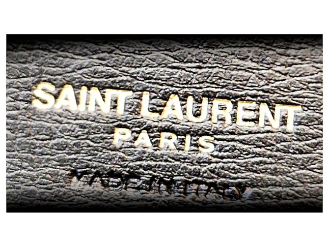 Yves Saint Laurent Porta telefono Cassandre con monogramma nero YSL - vista 6