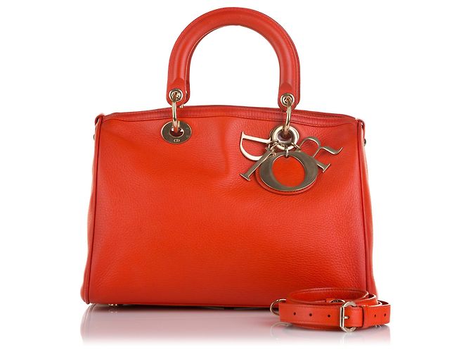 Borsa Dior Polochon Granville rossa - vista 17