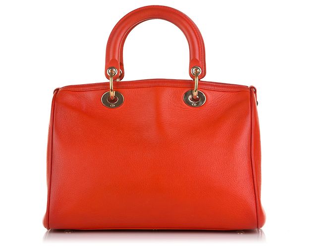Borsa Dior Polochon Granville rossa - vista 3