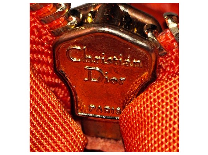 Borsa Dior Polochon Granville rossa - vista 8