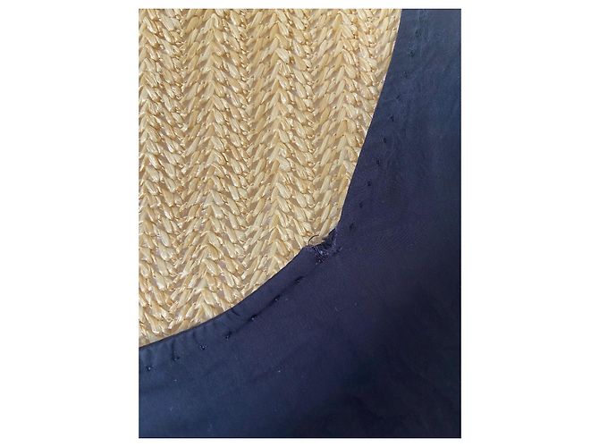 Stella Mc Cartney Stella McCartney Top in Seta e Viscosa Blu Navy - vista 3