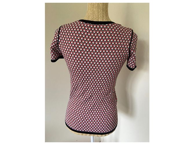 Top a maniche corte Comptoir Des Cotonniers in cotone e viscosa Multicolore - vista 2