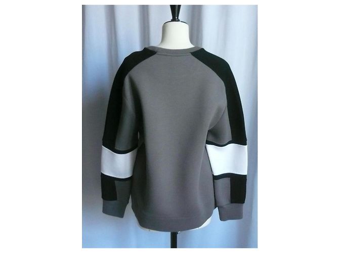 NEIL BARRETT Pullover Form Sweatshirt seitlicher Reißverschluss sehr guter Zustand TS - Ansicht 2