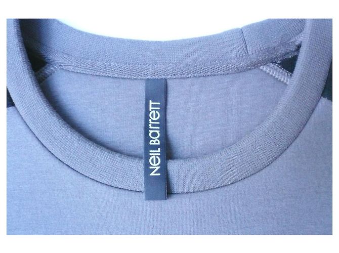 NEIL BARRETT Pullover Form Sweatshirt seitlicher Reißverschluss sehr guter Zustand TS - Ansicht 9