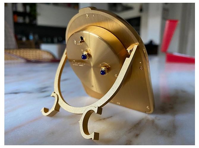 Cartier Romane Pendulette Rot Golden - Ansicht 3