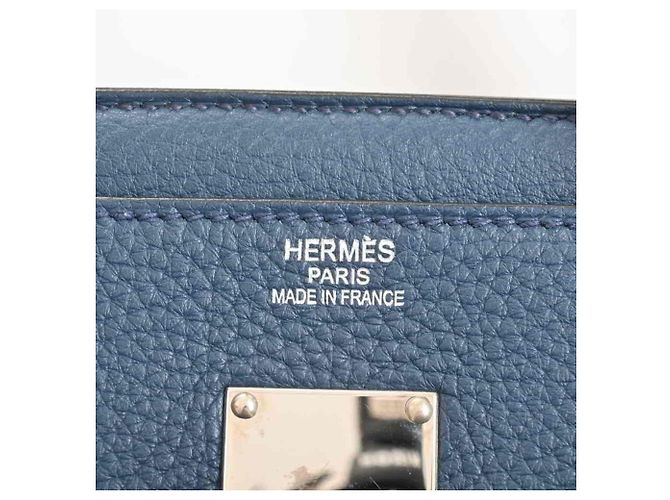 Haut à courroies Hermès Hermes Haut a Courroies Blu - vista 6