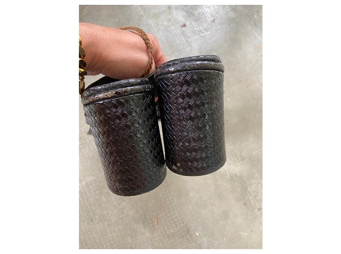 Mules Free Lance in pelle nera Nero - vista 6