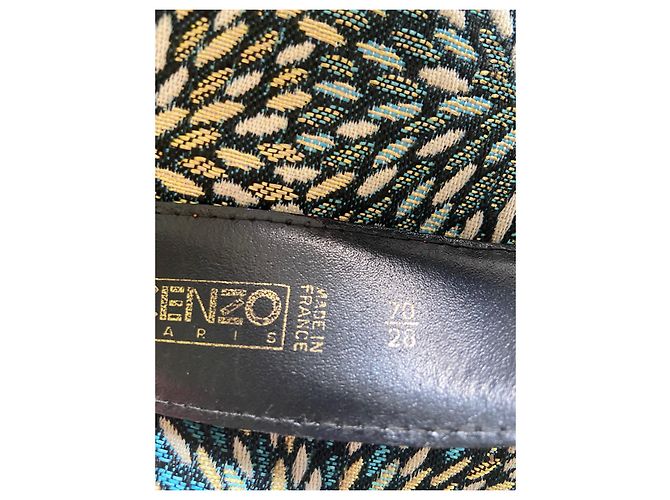 Cinturón Kenzo de piel naranja - vista 4