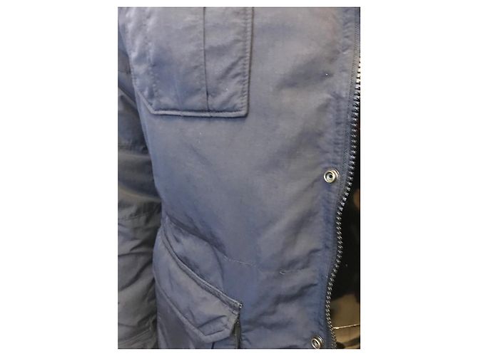 Piumino Levi's con cappuccio nero - vista 2