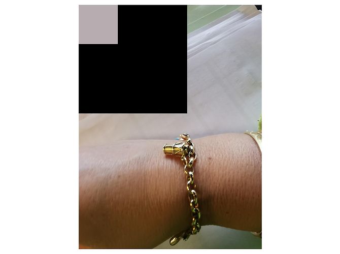 Autre Marque Bracciale in oro giallo 18k con ciondoli D'oro - vista 3