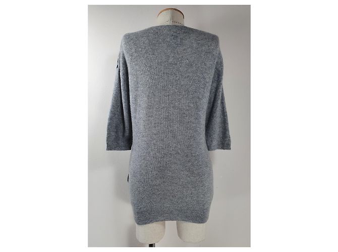 Autre Marque Jersey de cachemira gris - vista 4