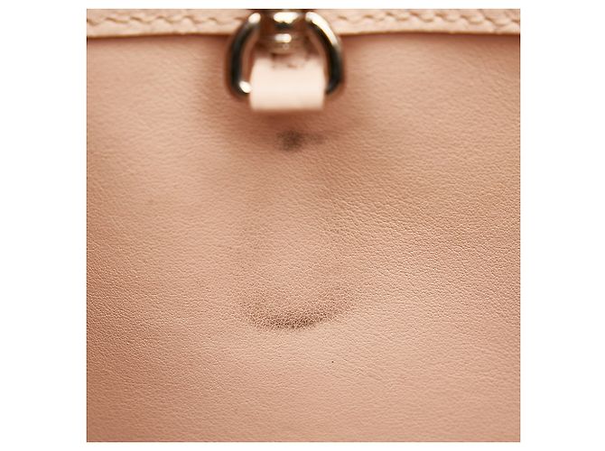 Louis Vuitton Red Taurillon Capucines BB Rosso - vista 10
