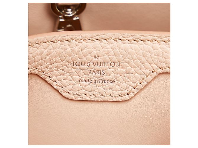 Louis Vuitton Red Taurillon Capucines BB Rosso - vista 7