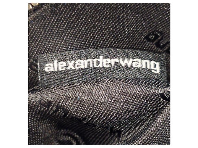 Clutch Urso de Cristal Prateado Alexander Wang - vista 7