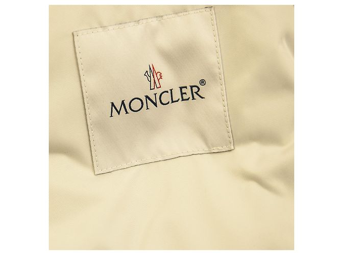 MONCLER Giubbotto Alfirk Giubbotto Parka Long Raincoat con cintura con cappuccio e zip 3 - vista 3