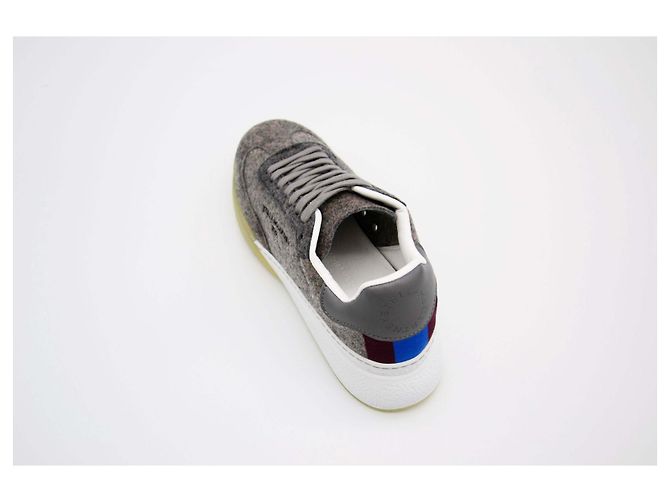Stella Mc Cartney Sneaker in feltro Stella McCartney Blu Beige Grigio - vista 3