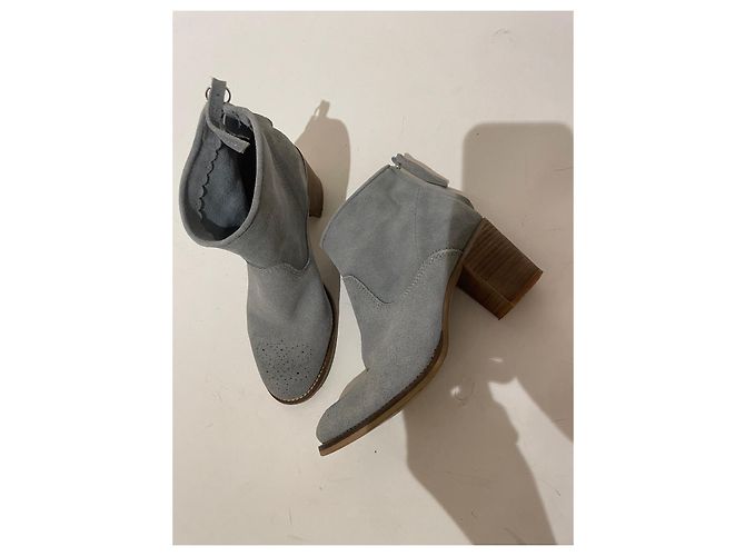 Autre Marque Botines Minka Design de ante azul claro - vista 3