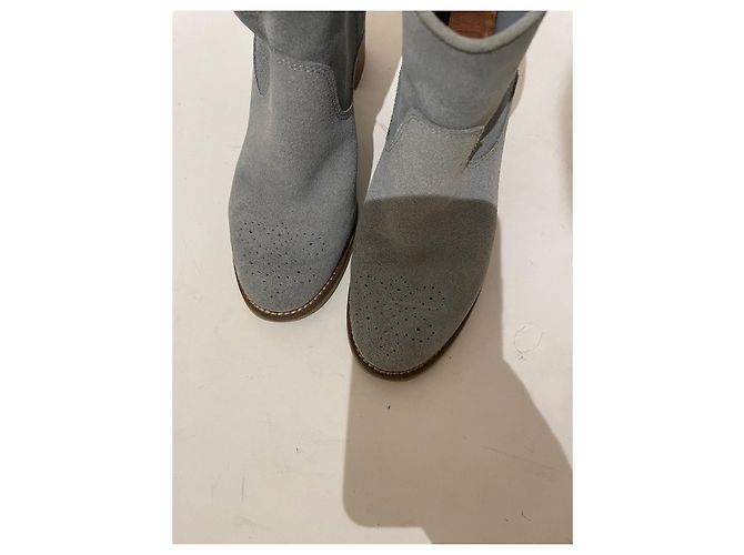 Autre Marque Botines Minka Design de ante azul claro - vista 5