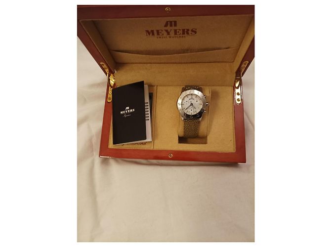 Autre Marque MEYERS-Chronograph Silber - Ansicht 2