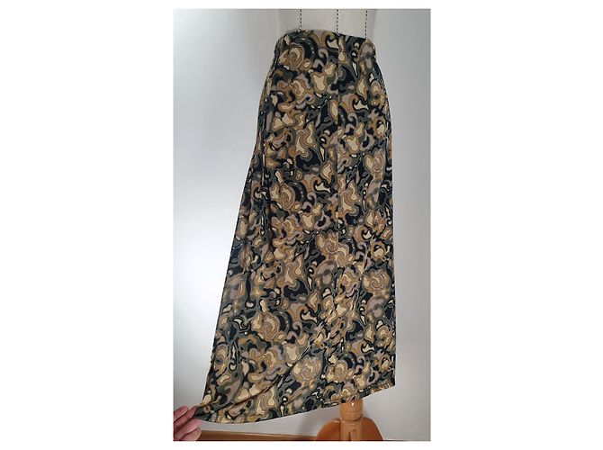 Autre Marque Falda midi Yulia de punto estampado Rodebjer Multicolor - vista 4