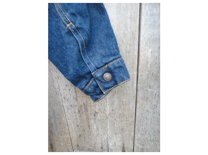 Vintage Levi's Jacke Größe M Blau - Ansicht 11