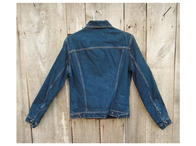 Vintage Levi's Jacke Größe M Blau - Ansicht 3