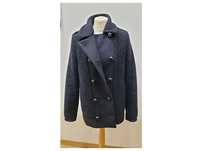 abrigo de peluche de Bottega Veneta Negro - vista 3
